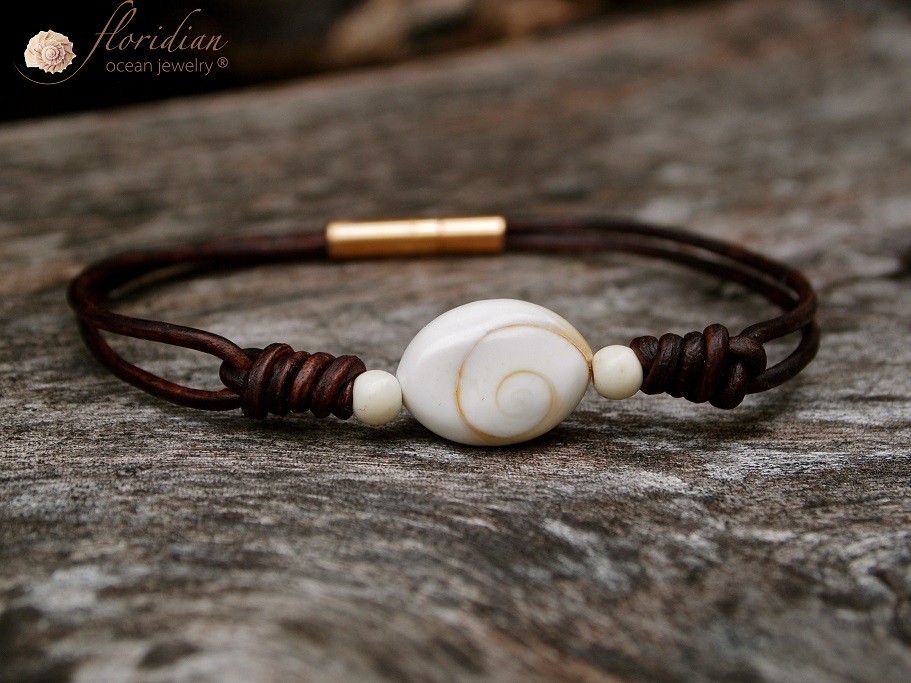 Wave Sea Shell Bracelet Dark