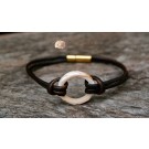 Shell Ring Bracelet Dark