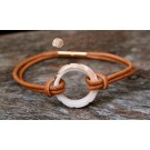 Shell Ring Bracelet Light