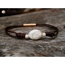 Wave Sea Shell Bracelet Dark